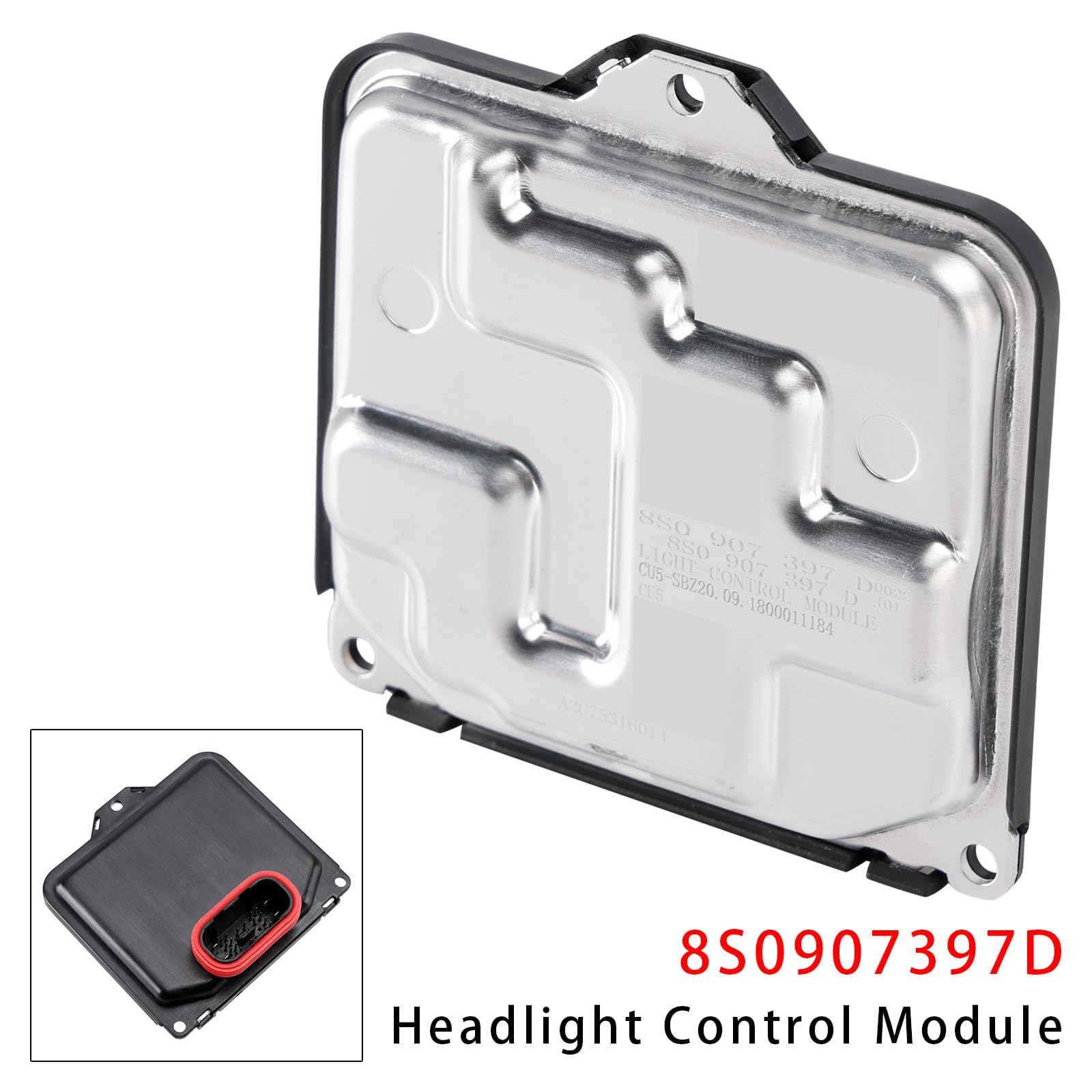 Topteng Light Control Module 8S0907397D Adatto per Audi A3 S3 RS3 8V 8VA 8VM Facelift 2016-2020