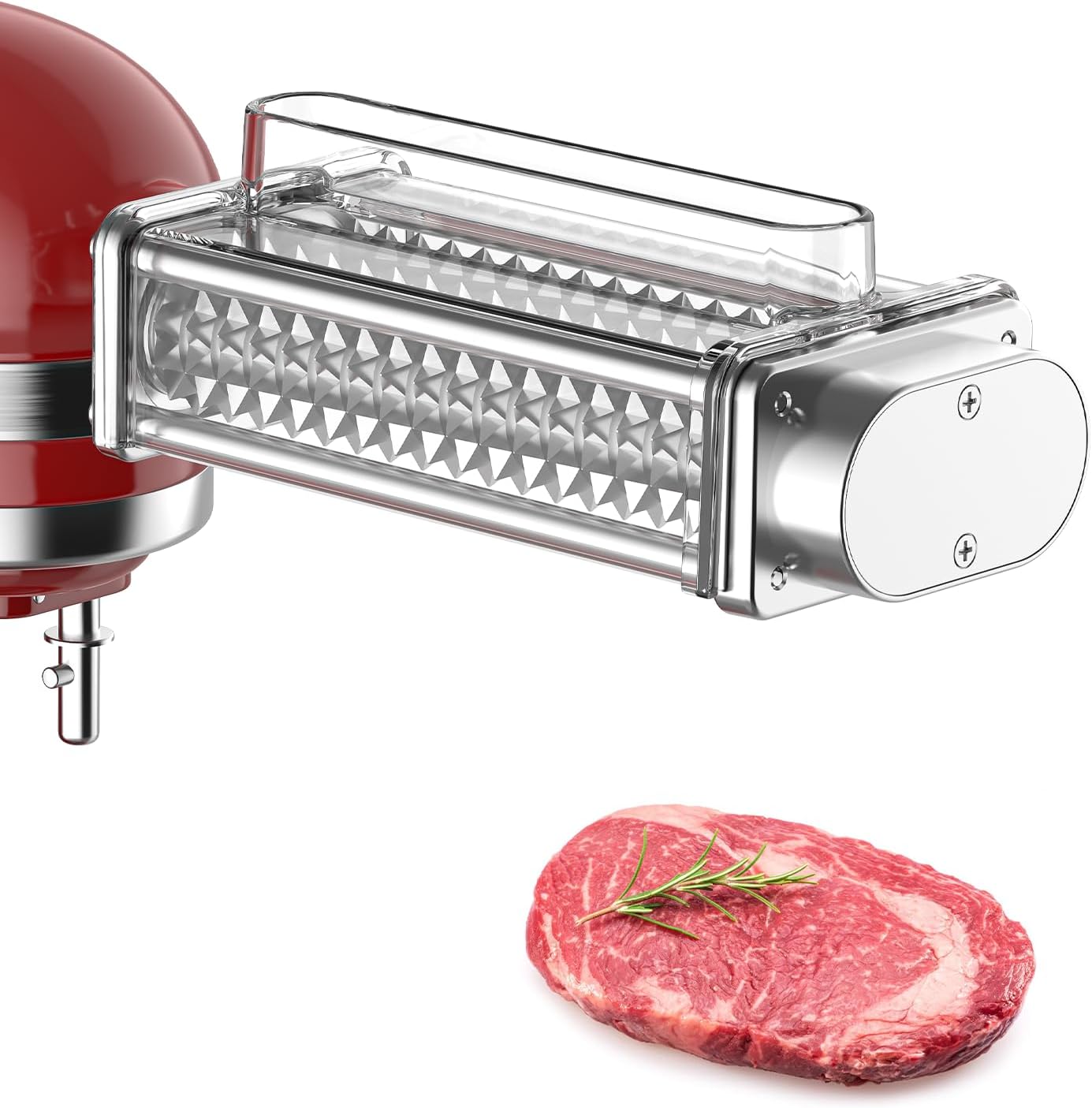 Tenderizer-Attachment-Kitchenaid-Household-Accesssories, Stainless Steel Gear for Kitchenaid Meat Tenderizer, Meat Tenderizer Machine by Gvode