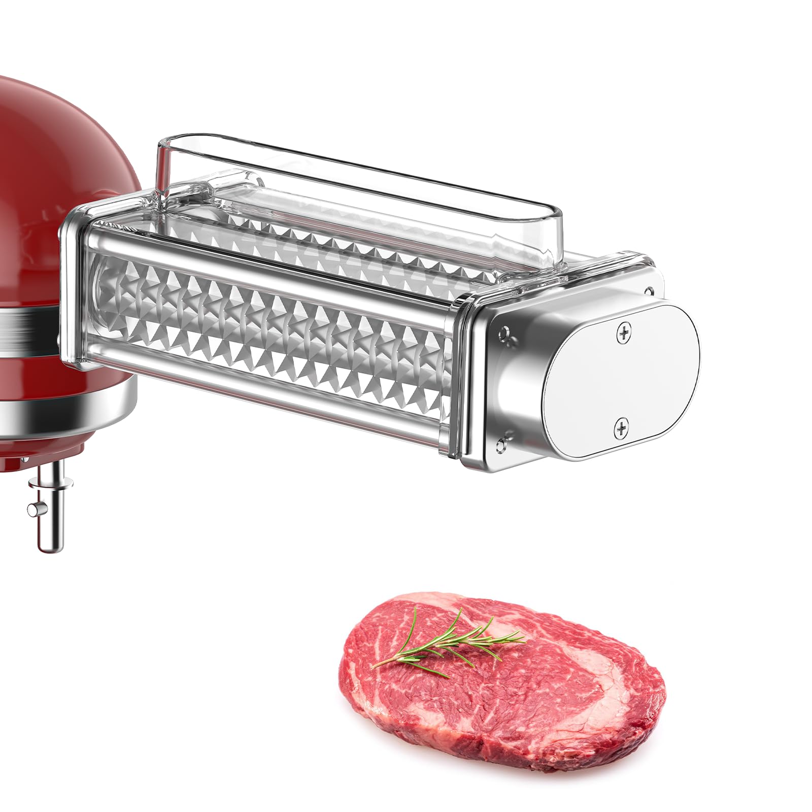 Meat Tenderizer for KitchenAid Mixer, Meat Tenderizer Attachment for KitchenAid Stand Mixer, Meat Tenderizer Machine, Meat Tenderizer with Stainless Steel Gears by Gvode