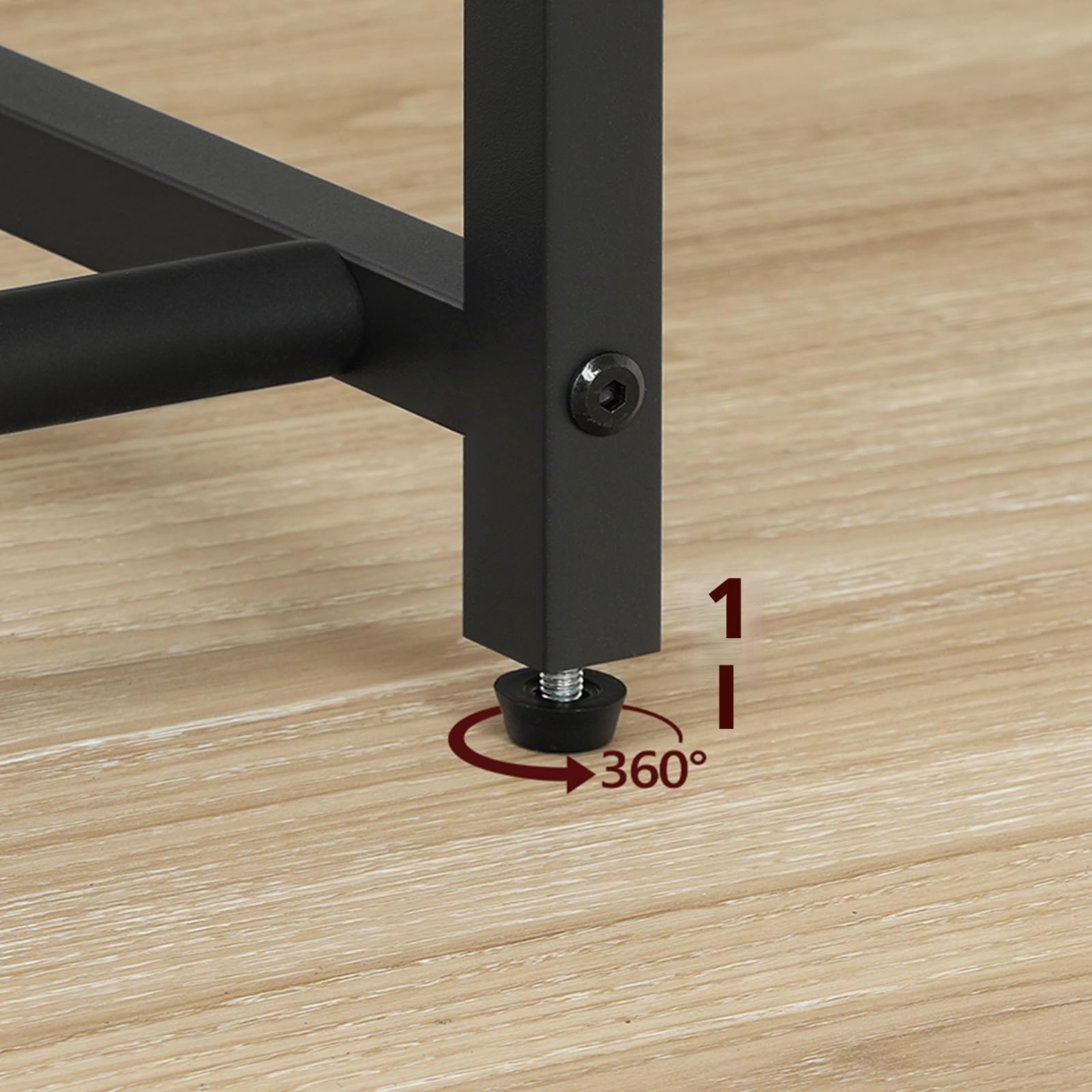 MAHANCRIS Supporto Porta Chitarre a 2 Livelli per 3 Strumenti, Chitarre Acustica, Elettrica, Bass, Ukulele, Banjo. con Ripiano per Accessori, Protezione in EVA, Nero AGSBK6301