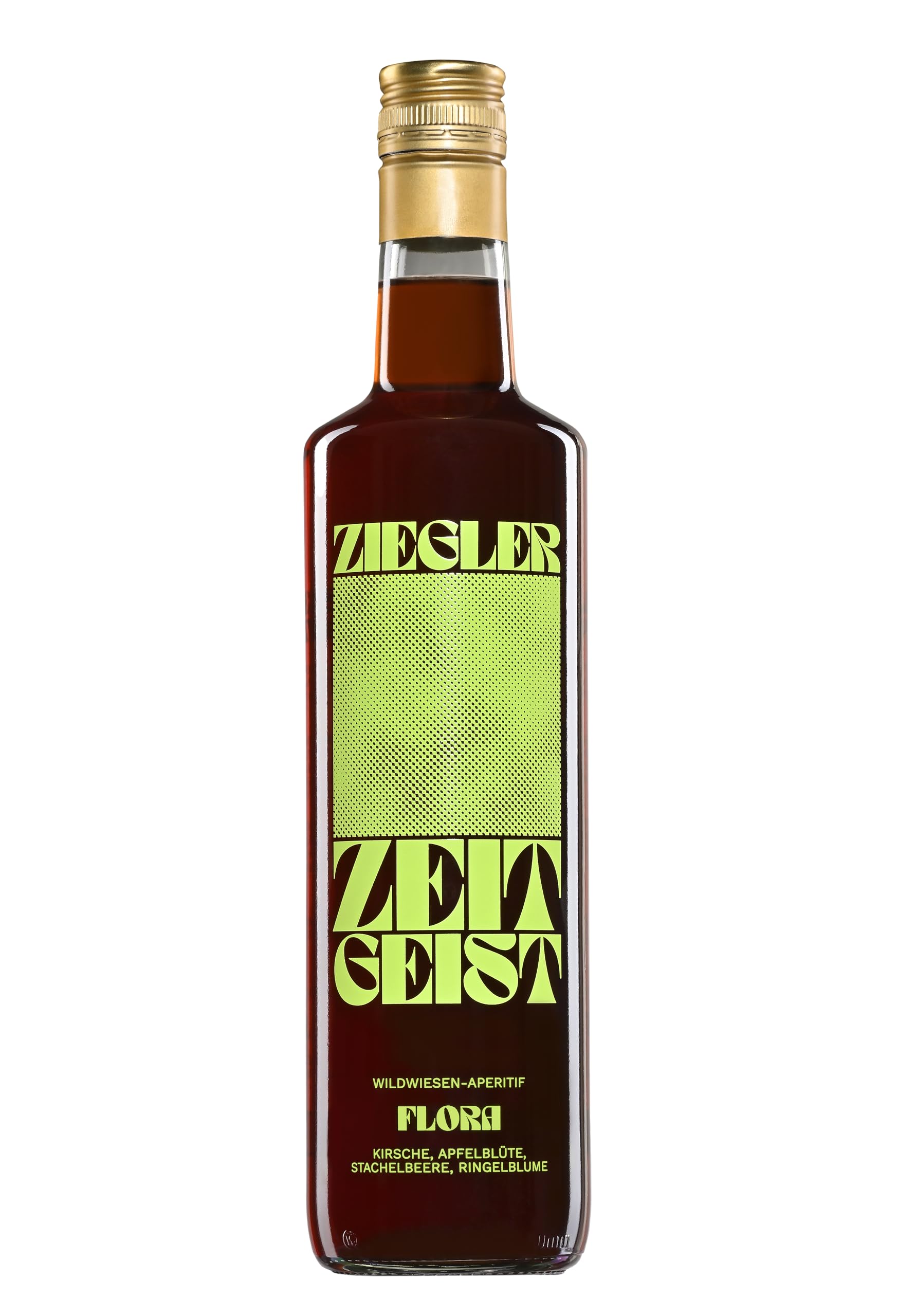 Ziegler Zeitgeist Wildwiesen-Aperitif Flora 15% (1x 0,7l) - Blütenaromatischer Aperitif mit feinen Kräuter- und Fruchtnoten