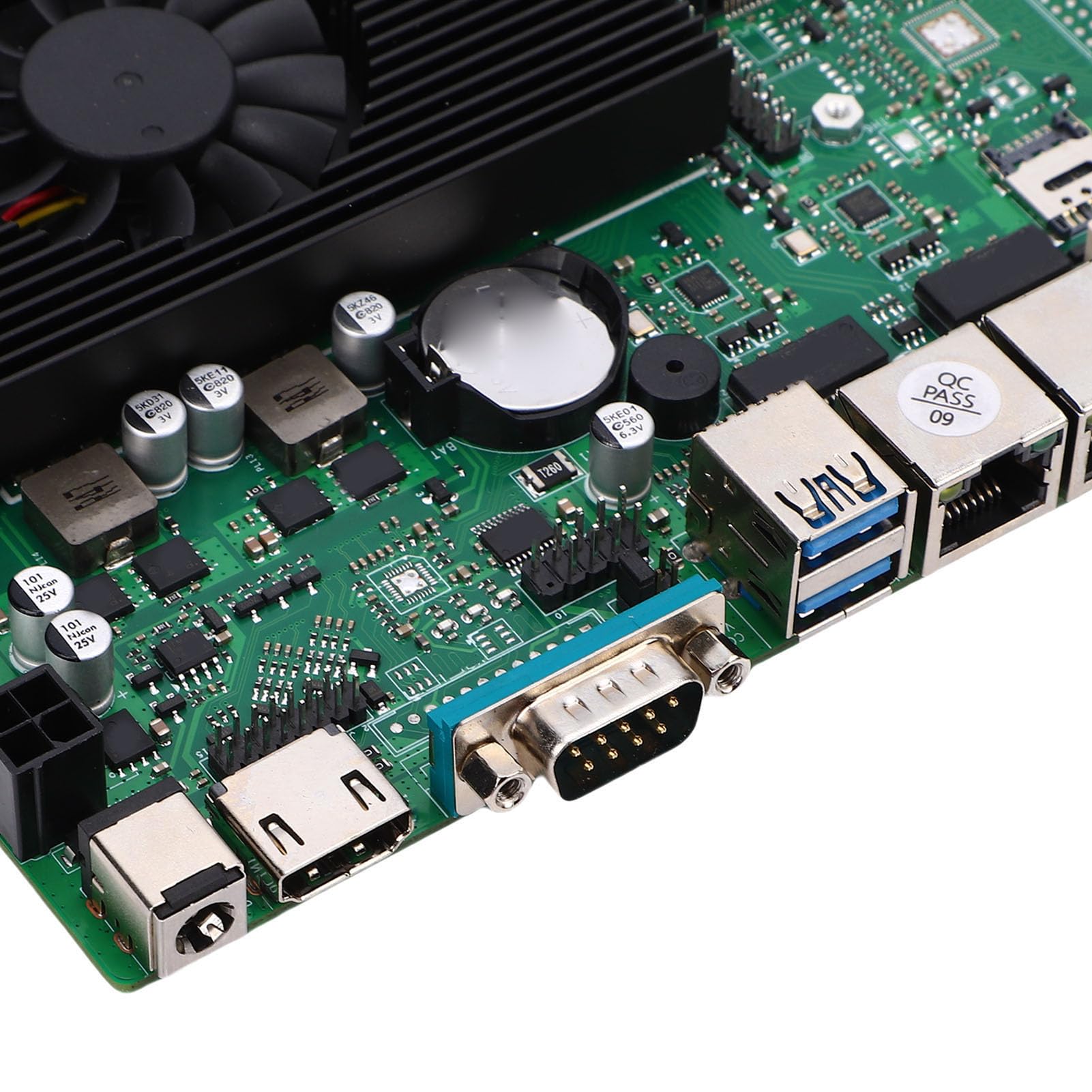 Generic Placa Base NAS con Procesador Industrial de bajo Consumo con Tarjeta de Red Gigabit para Conexiones de Red Seguras Dispositivos de Firewall de Seguridad de Profesional Metal