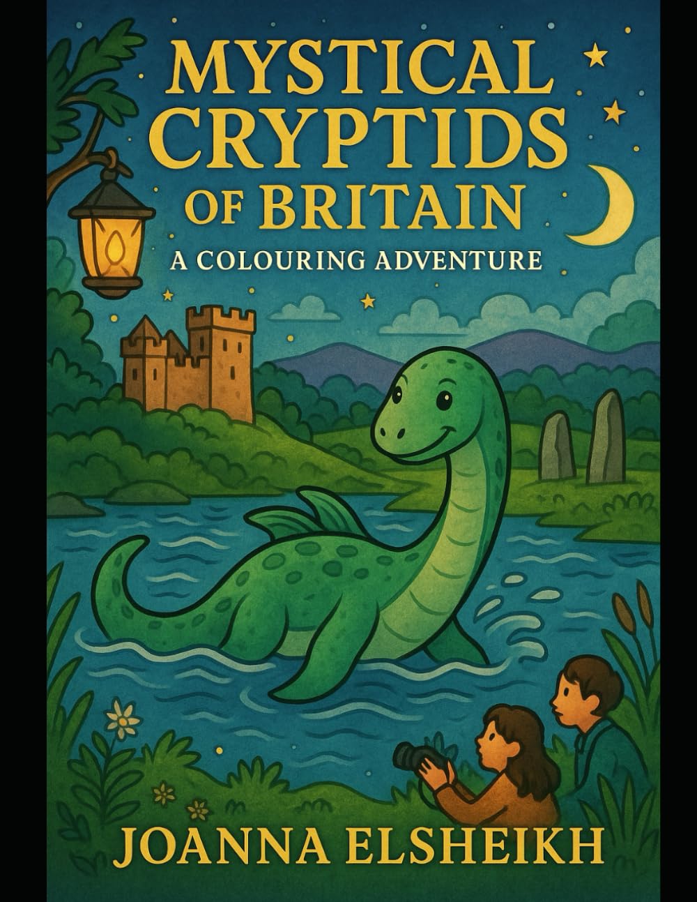 Mystical Cryptids of Britain: A Colouring Adventure (Myths, Magic & Legends of Britain Colouring Collection)