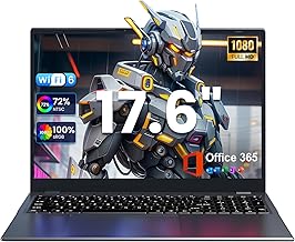 Large Screen Laptop with Backlit Keyboard