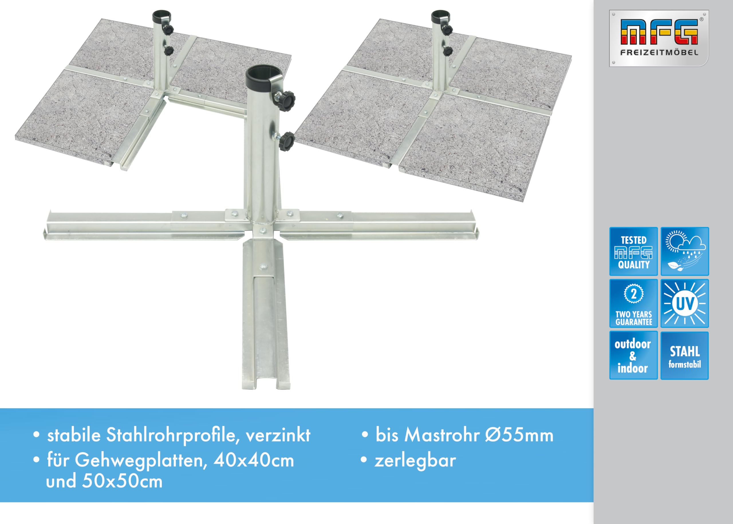 MFG Schirmständer bis D=55 mm