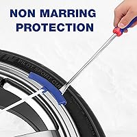 Vista 5 de WORKPRO 14.5” Steel Tire Spoons Tool Set, 23-Piece Tire Iron Set with Storage Bag, Tire Removal Tools, Tire Changing Tools, Tire Repair Tools, Tire