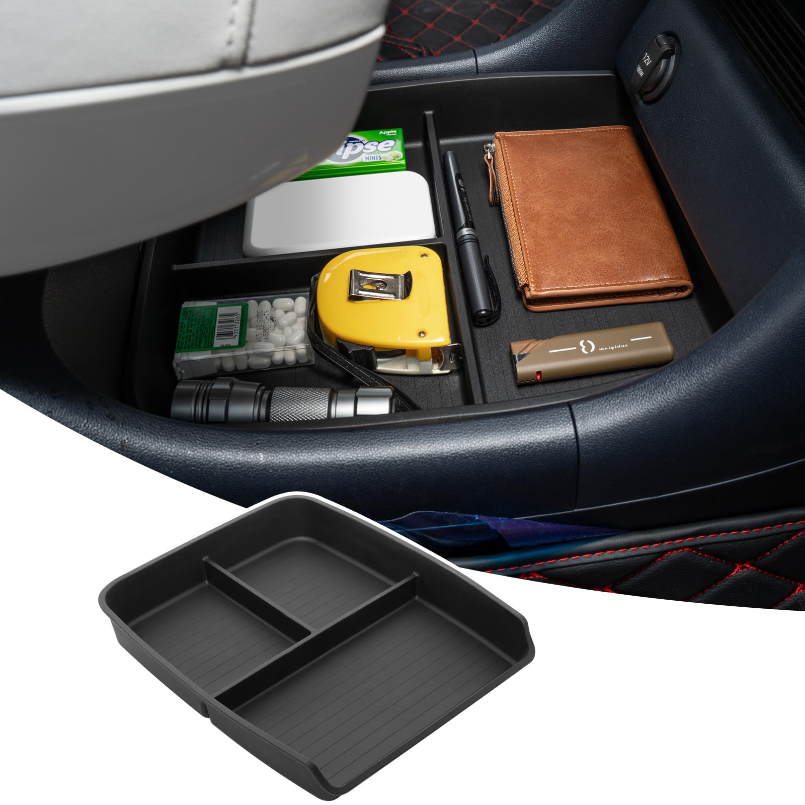 Organiseur console Hyundai Palisade 2026 insert de sol premium