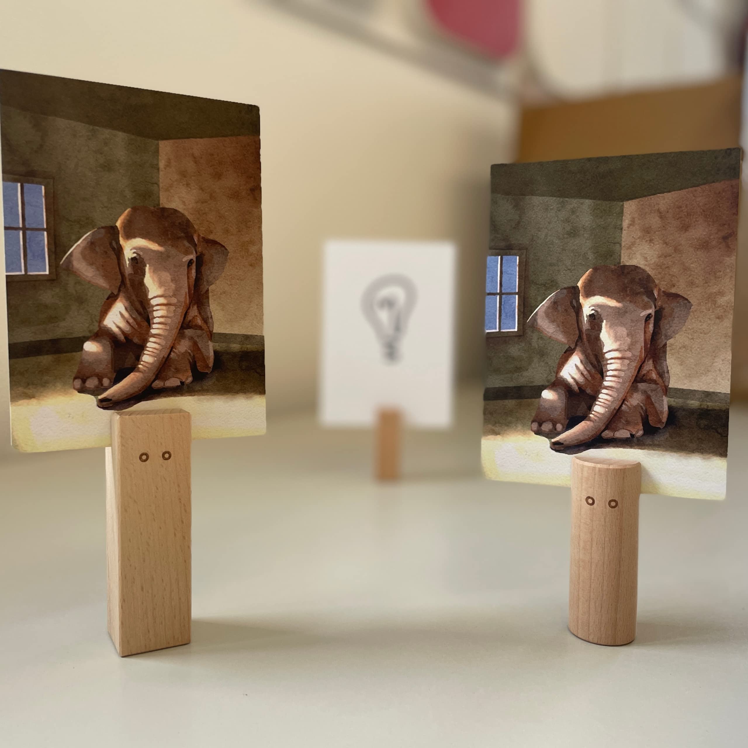 System Board Pro figuras de madera con tarjetero para tarjetas de coaching figuras sistémicas para coaching y constelaciones familiares, material de organización y terapia