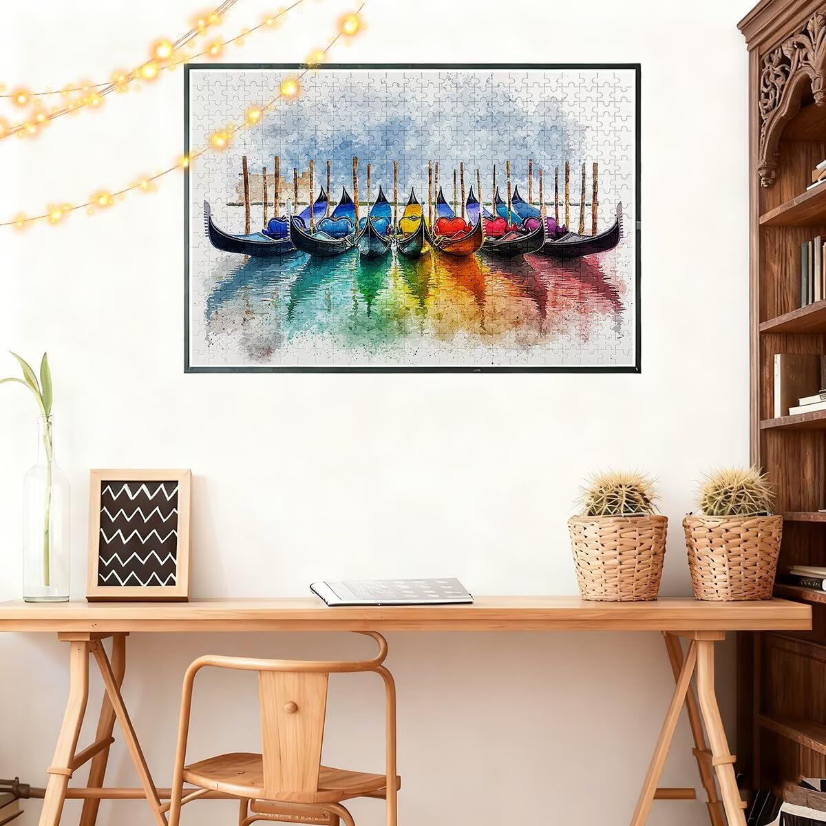 Puzzle 5000 sztuk dla dorosłych Wenecja Puzzle dla dorosłych Łódź Puzzle Zabawki Edukacyjne Oryginalne prezenty dla kobiet Puzzle Kreatywna rozrywka Zabawna Rodzina Gra 156x105cm H-57