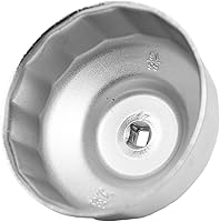 Vista 6 de CTA Tools 2485 Llave para tapa de filtro de aceite resistente, 2.520 in x 14 flautas