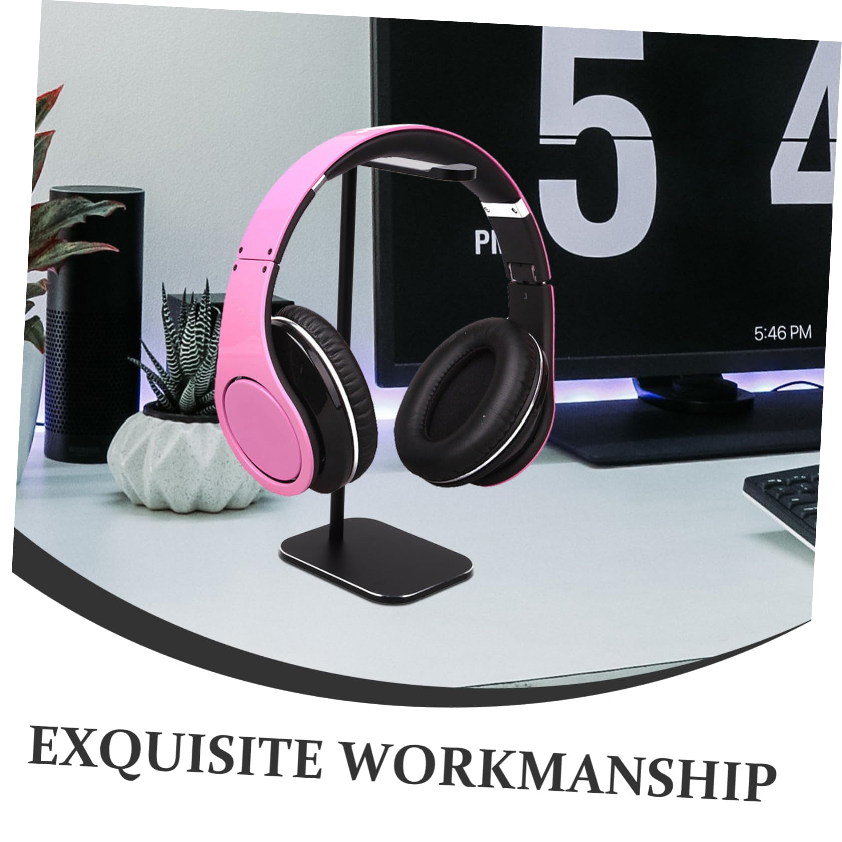 Supporto Per Cuffie Da Gaming Stativo Da Tavolo Per Headset Design Moderno e Funzionale Per e Uffici Porta Cuffie Salvaspazio e Organizzatore Desktop