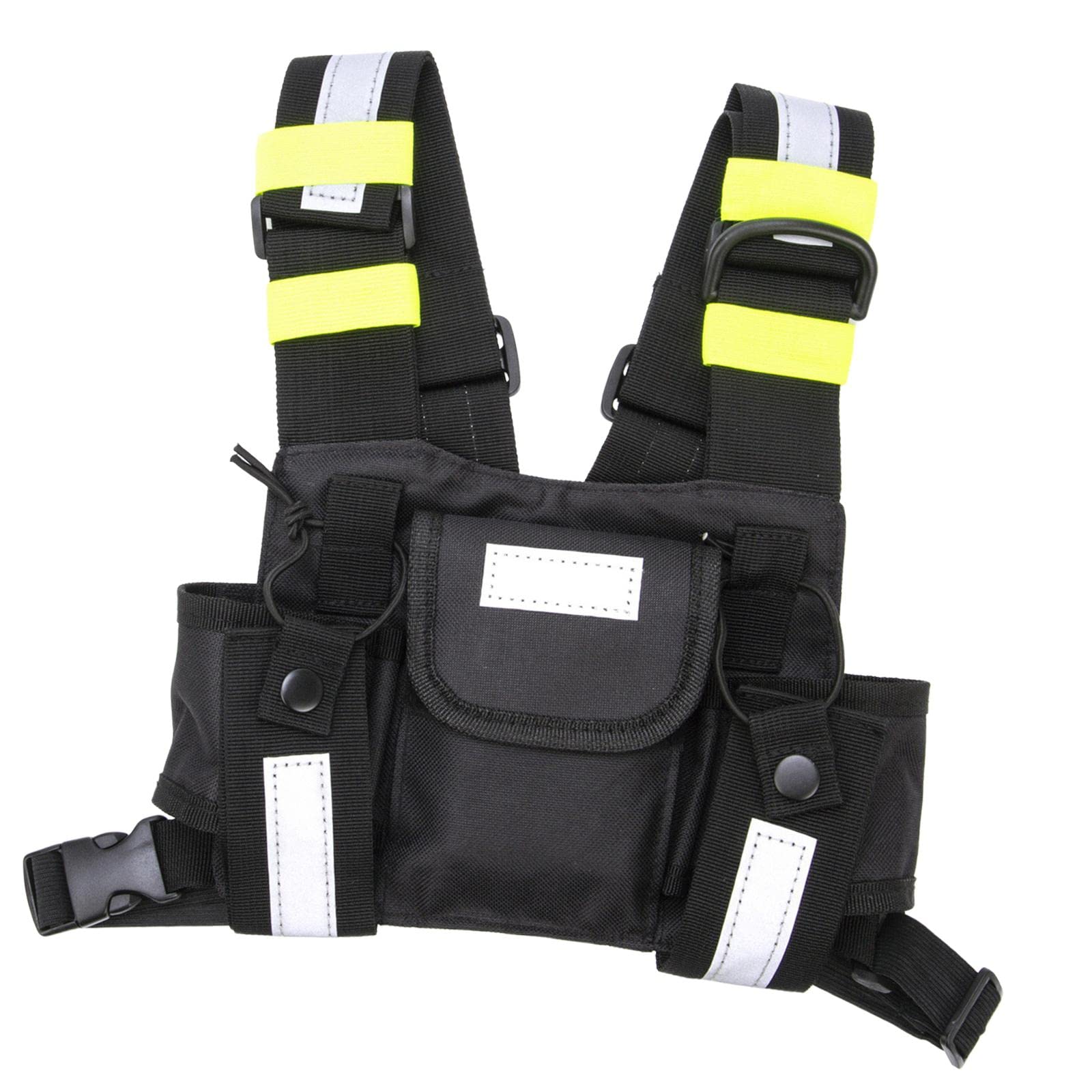 3 set di fondine da spalla, pettorali, pettorali, gilet, attrezzatura per walkie talkie custodia durevole