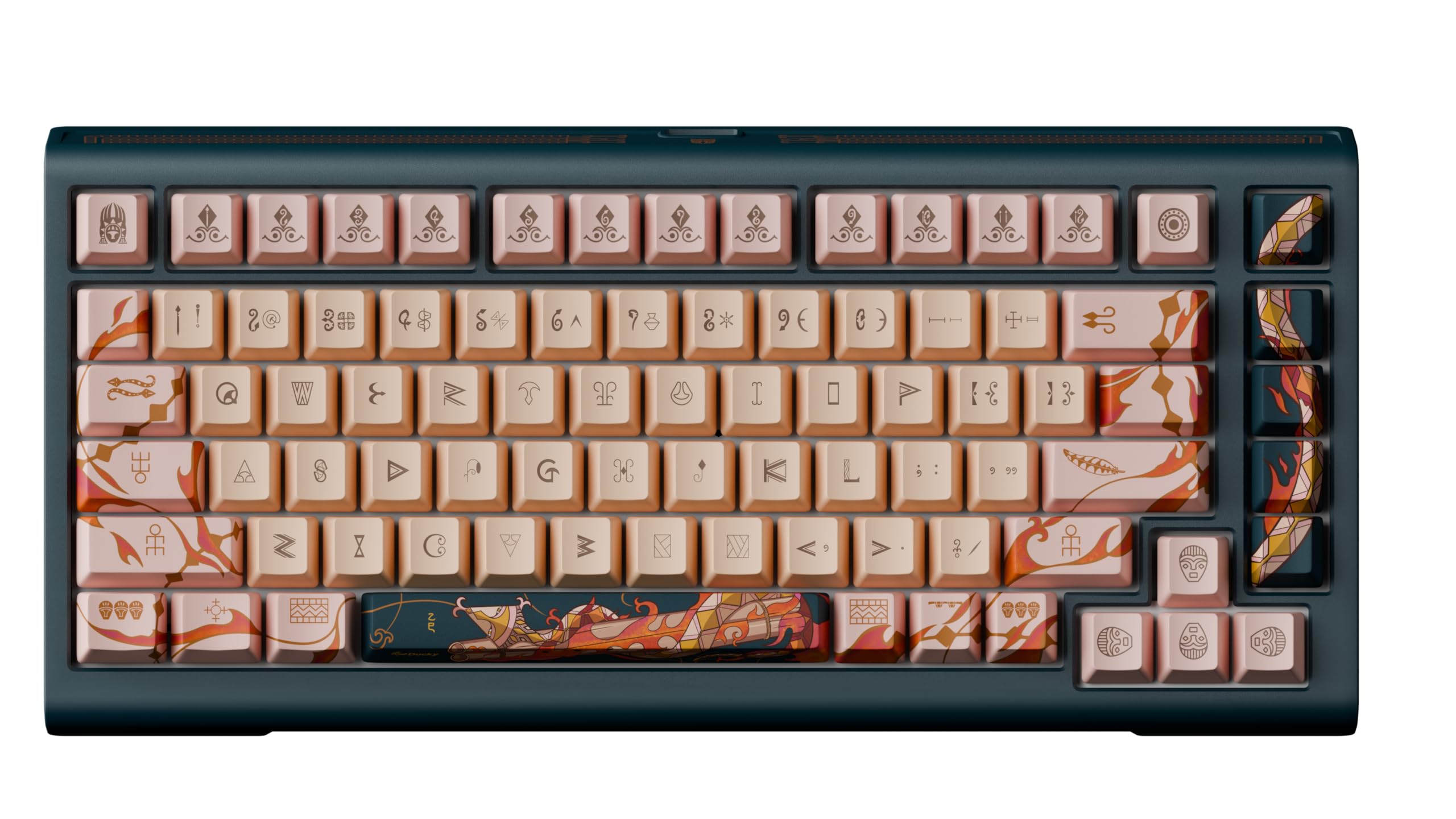 Ducky Year of The Snake 2025 Zodiac Edition RGB Mechanical Keyboard - Cherry Red Switch