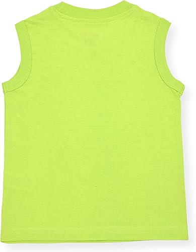 Miniatura 5 de Disney Monsters Inc Mike Wazowski and James Sullivan - Camisetas sin mangas para niños pequeños, paquete de 2 unidades, color grisverde