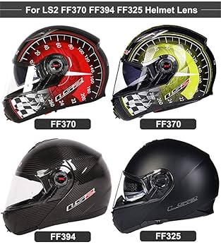 Motorcycle Helmet Visor Lens, Flip Up Helmet Anti-Fog Visor Suitable Fit Compatible With L-S-2
