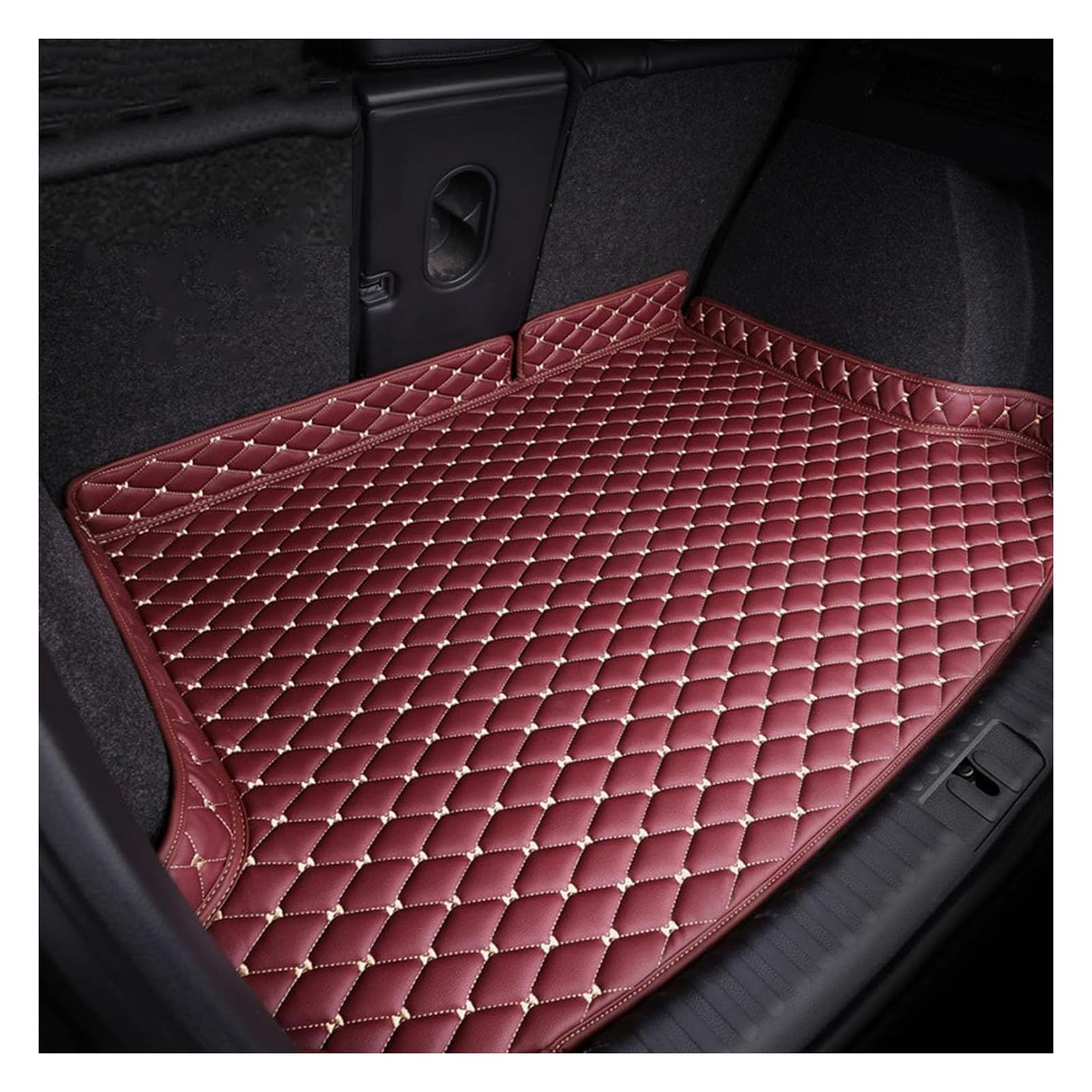 BVCFRDQ Car Boot Mats for MG ZS Hybrid+ Luxury (2025), Waterproof Rear Trunk Cargo Tray Liners Protector Pad, Anti-Scratch Cargo Tray Liners,C