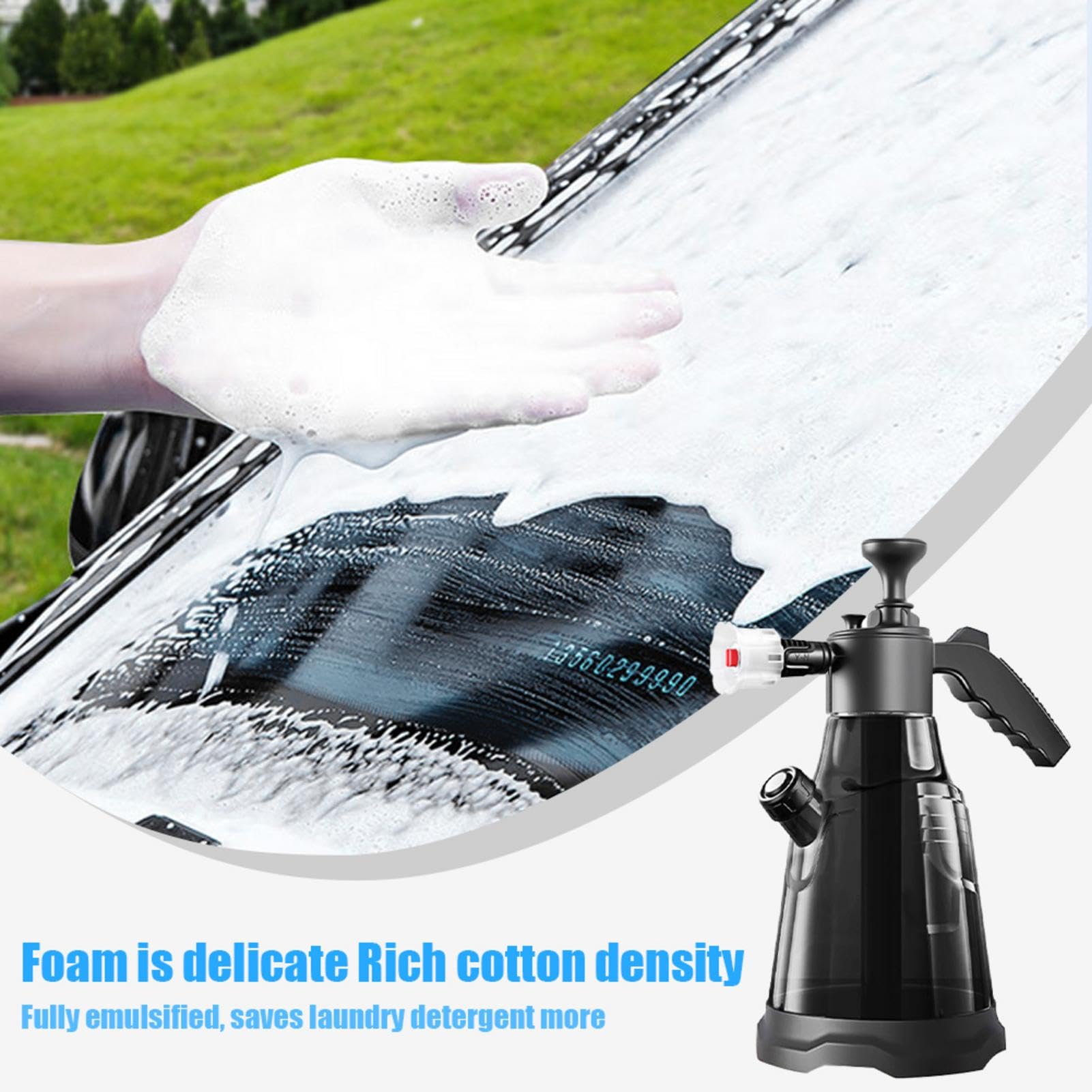 E-foam handfoam sprayer op accu 1.8 liter - Ride and shine high end car detailin