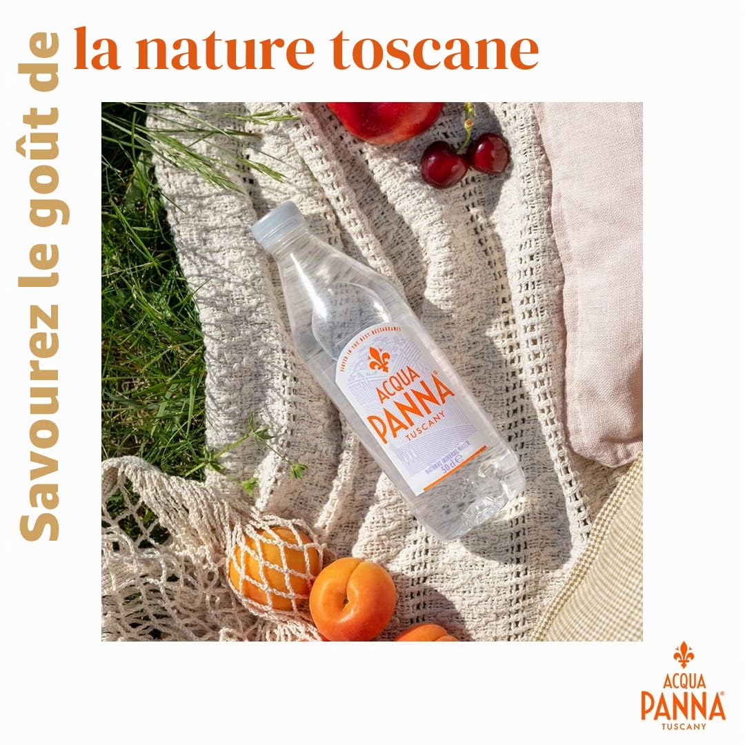 Acqua Panna Still Verre à eau minéral naturel 12 x 750 ml