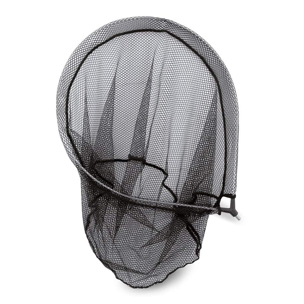 Lineaeffe Tête d´Epuisette Filet Noir 40 x 50 40 cm Tête d'Épuisette Pêche Filet Carpe Carnassiers Maille