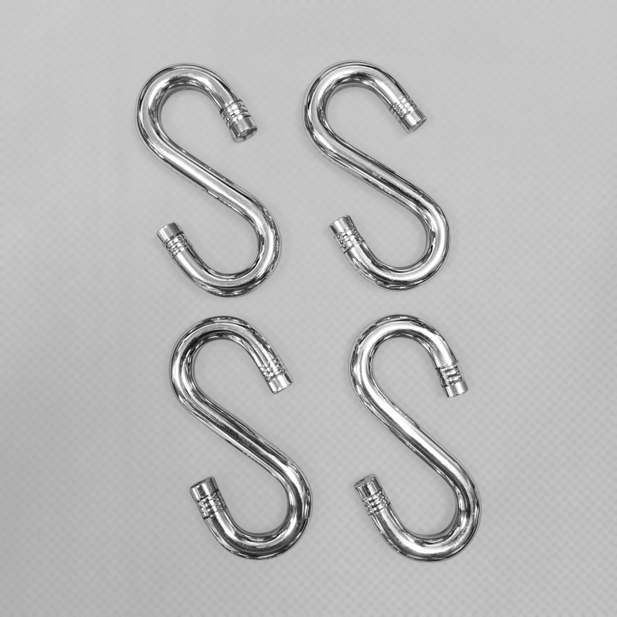 Kkriya Home Decor (4pc S-Hook 2pcs W-Hook for Patio JHULA, Superior HI-Grade Quality Life TIME WARRENTY, KADA Patio Swing, Hammock Swing12MM Rod with Weight Capacity of 1000KG. 2