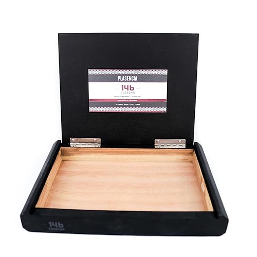Generic Plasencia Toro 146 Cosecha Empty Wood Cigar Box 9.5""