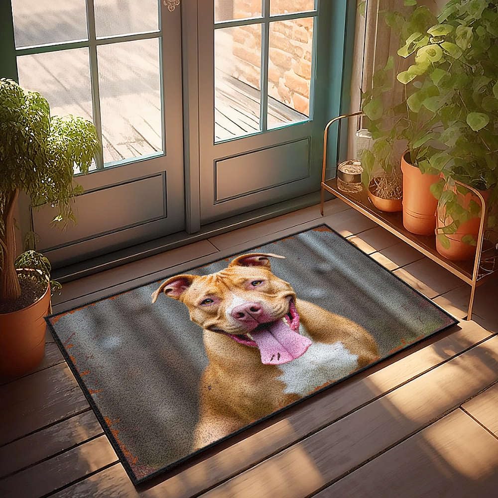 Tapis de porte intérieur entrée maison grand paillasson d'extérieur 65x90 cm