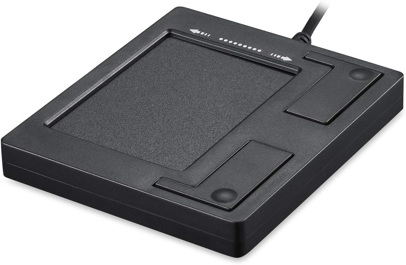 Perixx PERIPAD-501 II Professionelles USB Touchpad - Für der Steuerung der Mausfunktion - 2 Tasten - 86x75x11mm - Schwarz