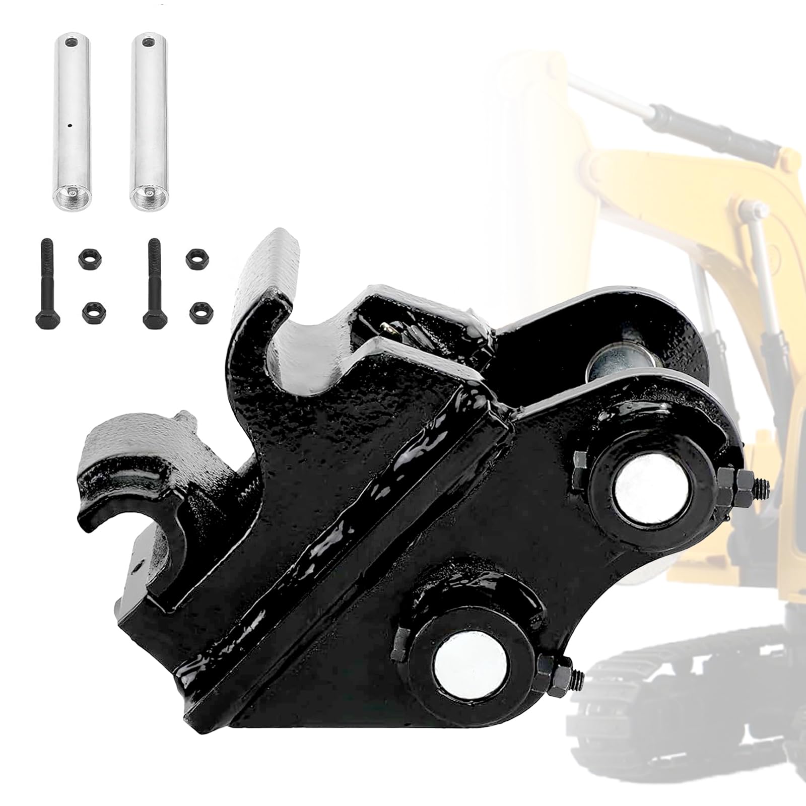 PUREYEMAN Mini Excavators Quick Coupler Mechanical Quick Hitch Attachment for Small Digger 0.8ton to 1.5tons Excavator