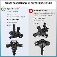 Vista 6 de Válvula de purga de recipiente de vapor 911-222 EVAP Válvula solenoide de purga de recipiente de vapor de emisiones evaporativas Compatible con Ford
