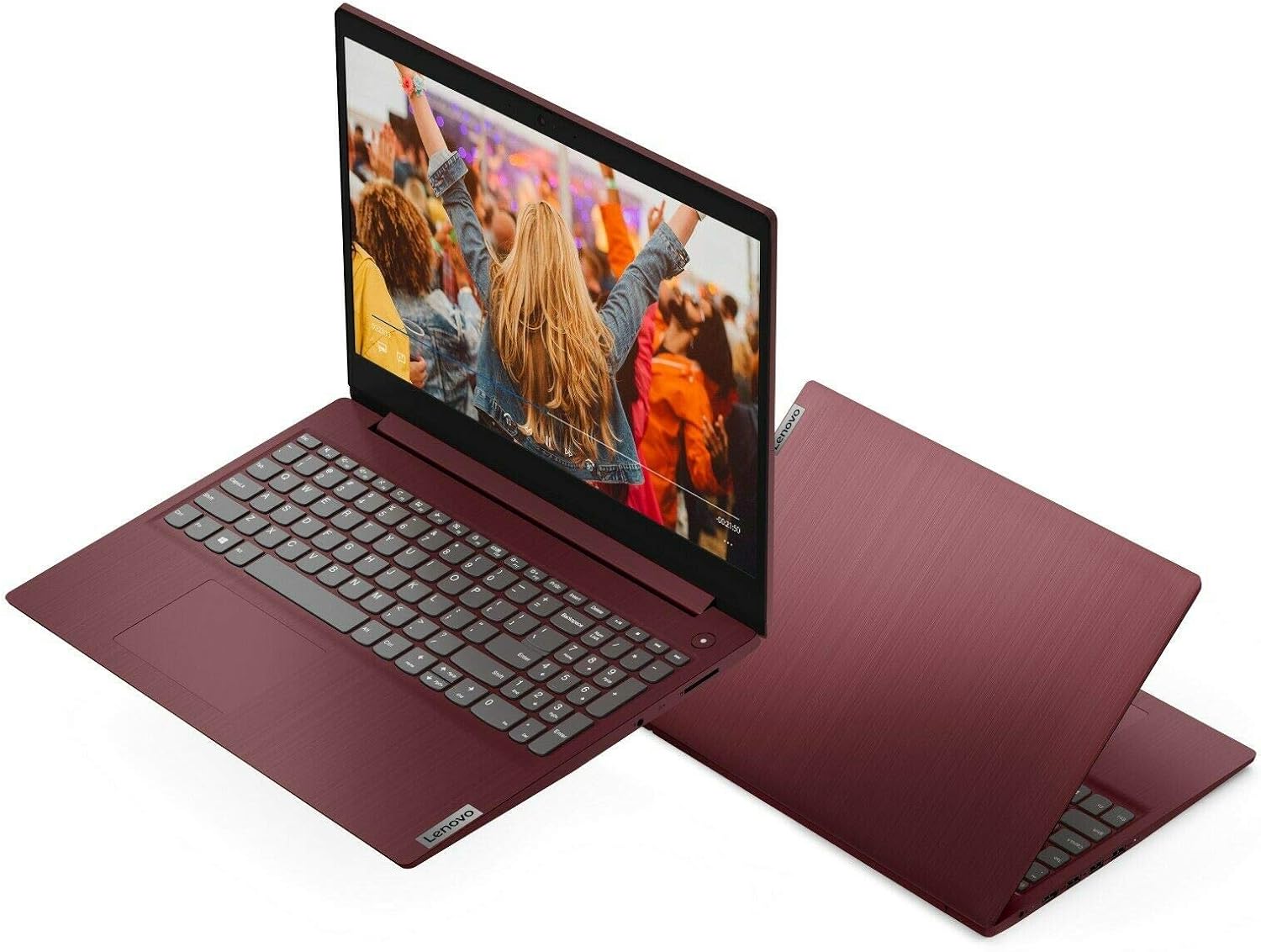 2021 Lenovo IdeaPad 3 Laptop 15.6" Full HD Computer Notebook, 10th Gen Intel Core i5-1035G1 3.6GHz Processor, 8GB RAM, 256GB SSD, HDMI, Wi-Fi, Webcam, Windows 10, Cherry Red
