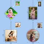 Custom Air Freshener for Car Custom Car Air Fresheners with Photos, Double-sided Print Personalized Air Freshener for Car, Family, Gifts