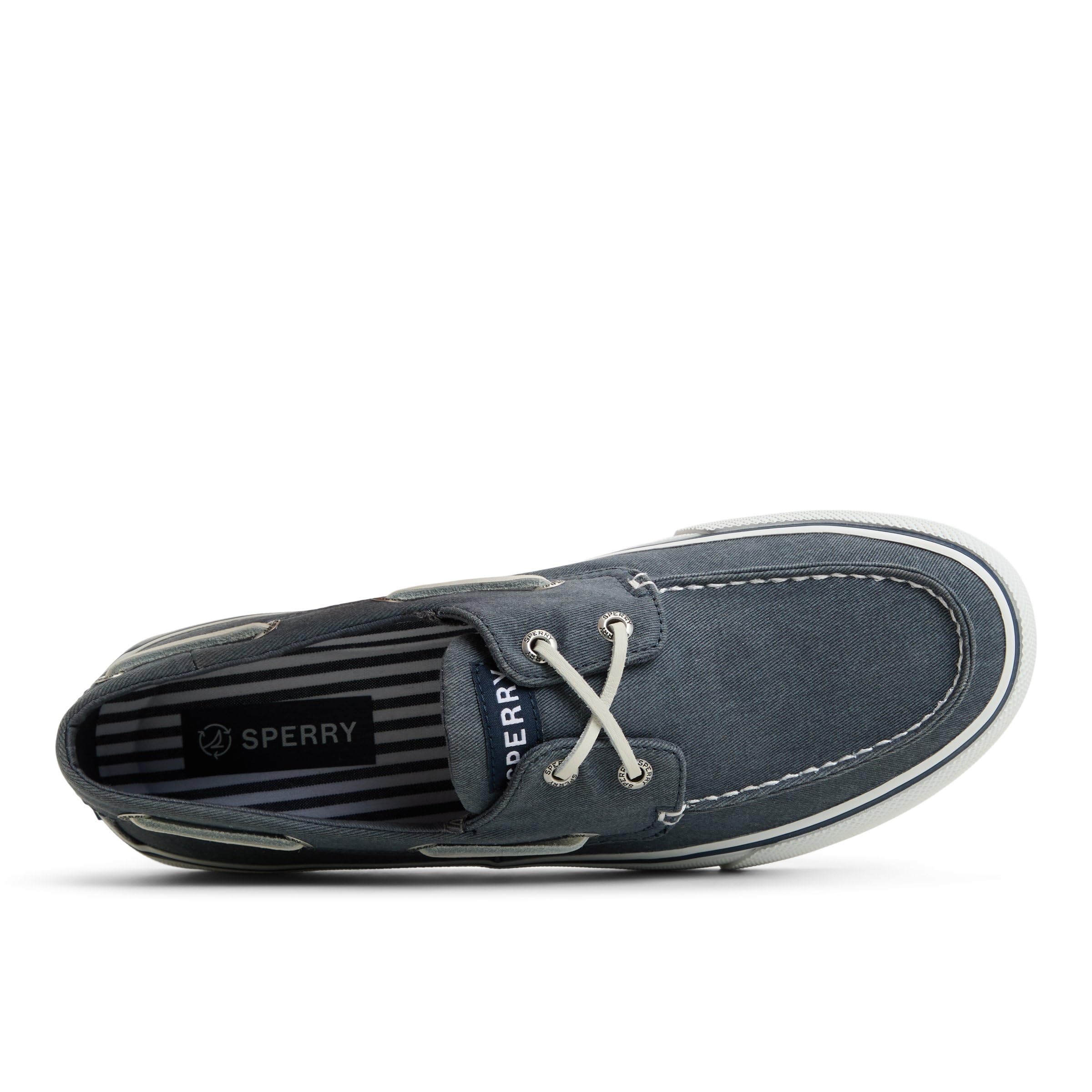 Sperry - Zapatos de Cordones de Lona para Hombre