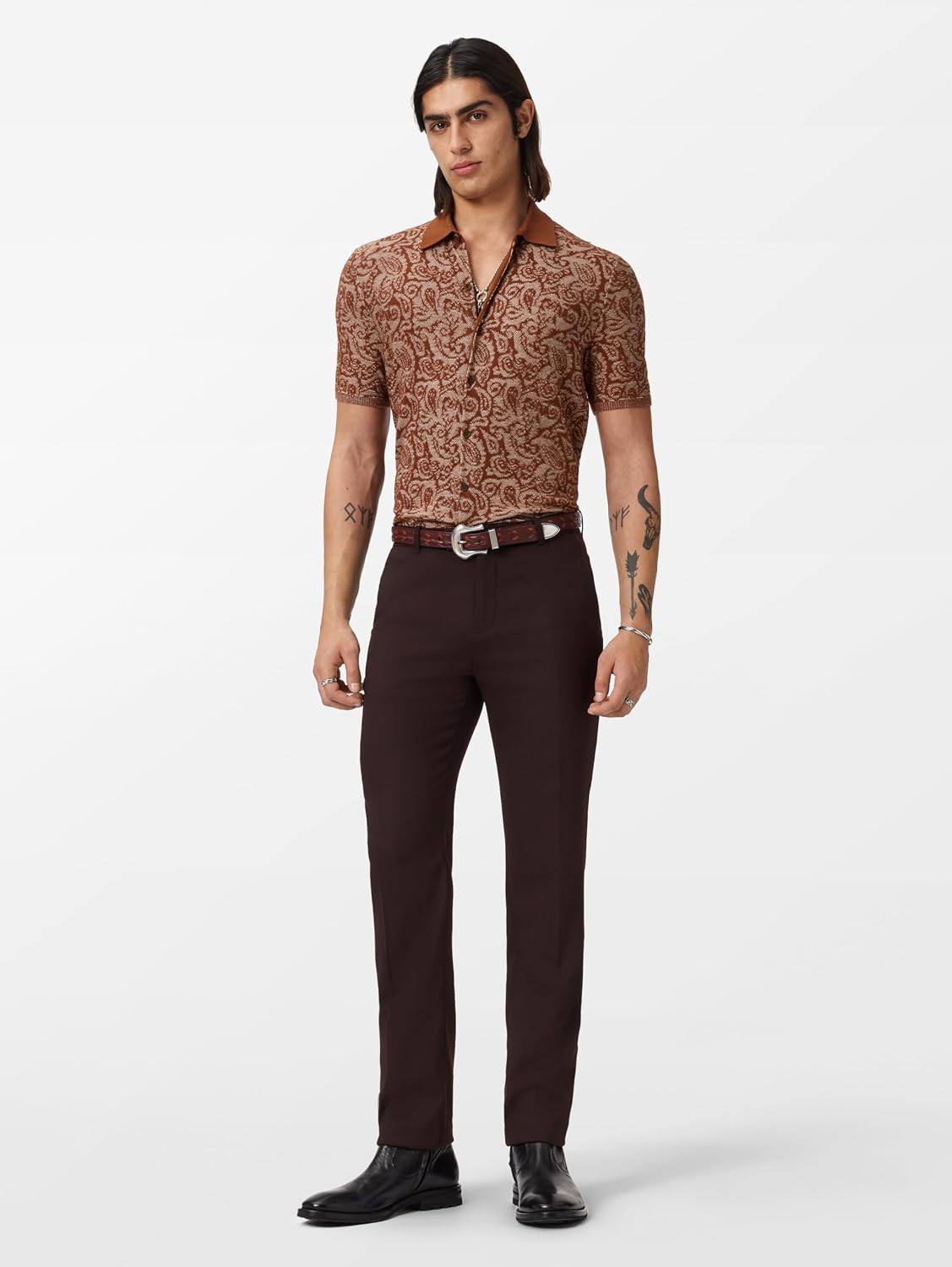 John Varvatos Men's Ferrara Shirt