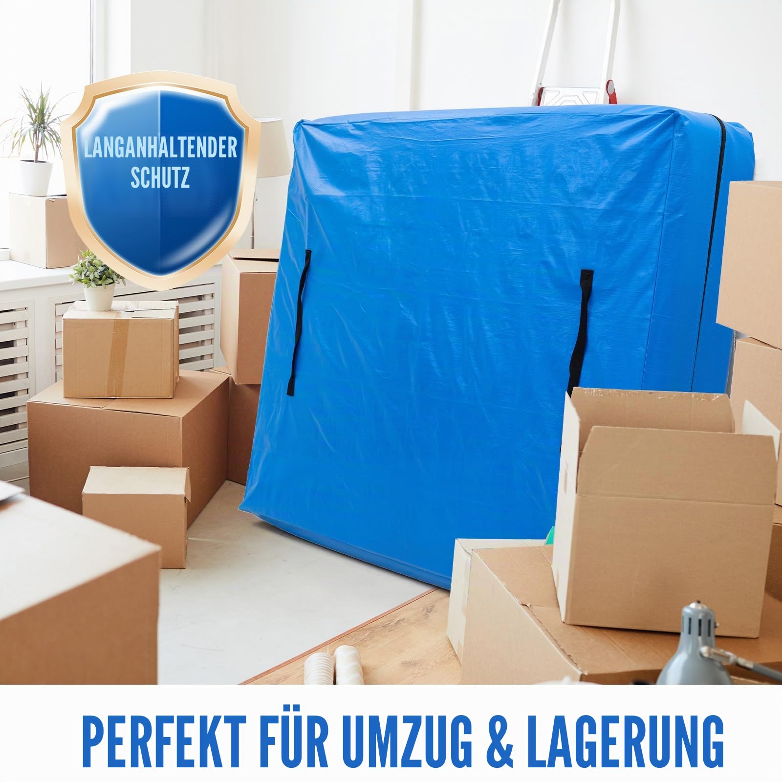 TAILI Matratzenaufbewahrungsbeutel für extra große Matratzen, Umzugstaschen für Matratzen,Matratzenschoner(KÖNIGIN)