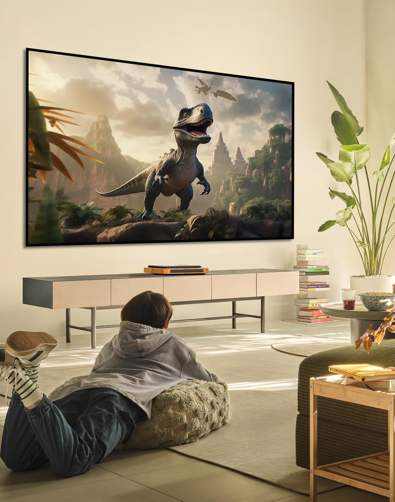 Blu Ray Player 1080P Full HD, Region B/2 Blu-ray & All Region DVD Player, Dolby Audio, HDMI/AV/USB, PAL/NTSC, HDMI & AV Kabel, kompakter DVD Blu-ray Player für TV & Heimkino