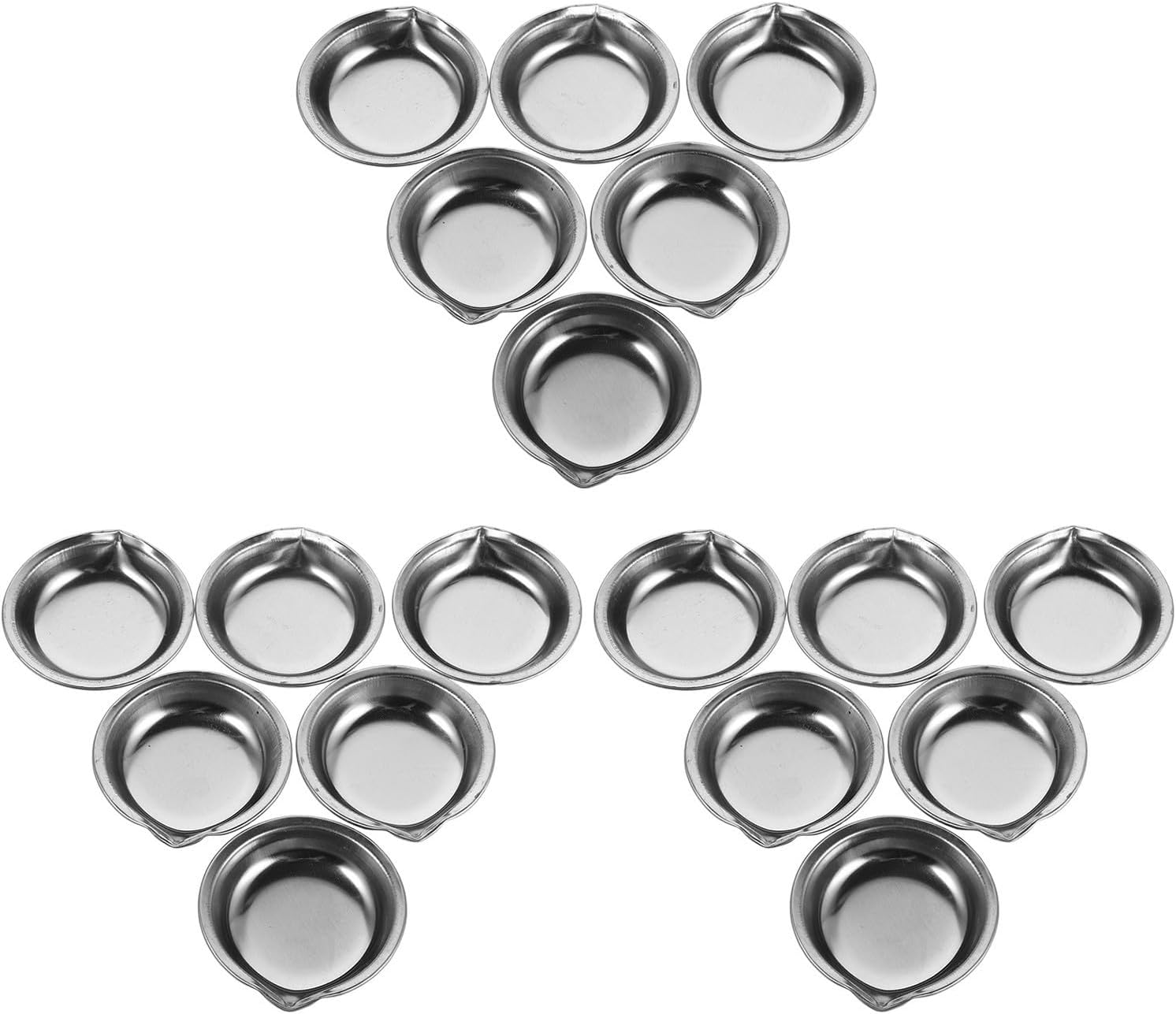 Paint Mixing Palette Stainless Steel 18pcs for Artists and Crafts