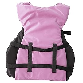 Hardcore Coast Guard Type III PFD for Youth Child Teen Adult; Life Vest Flotation Device; Life Jacket Paddle Vest for Big Kids, Jet ski, Wakeboard, Hardshell Kayak Life Jacket Pink Child (30-50 lbs)