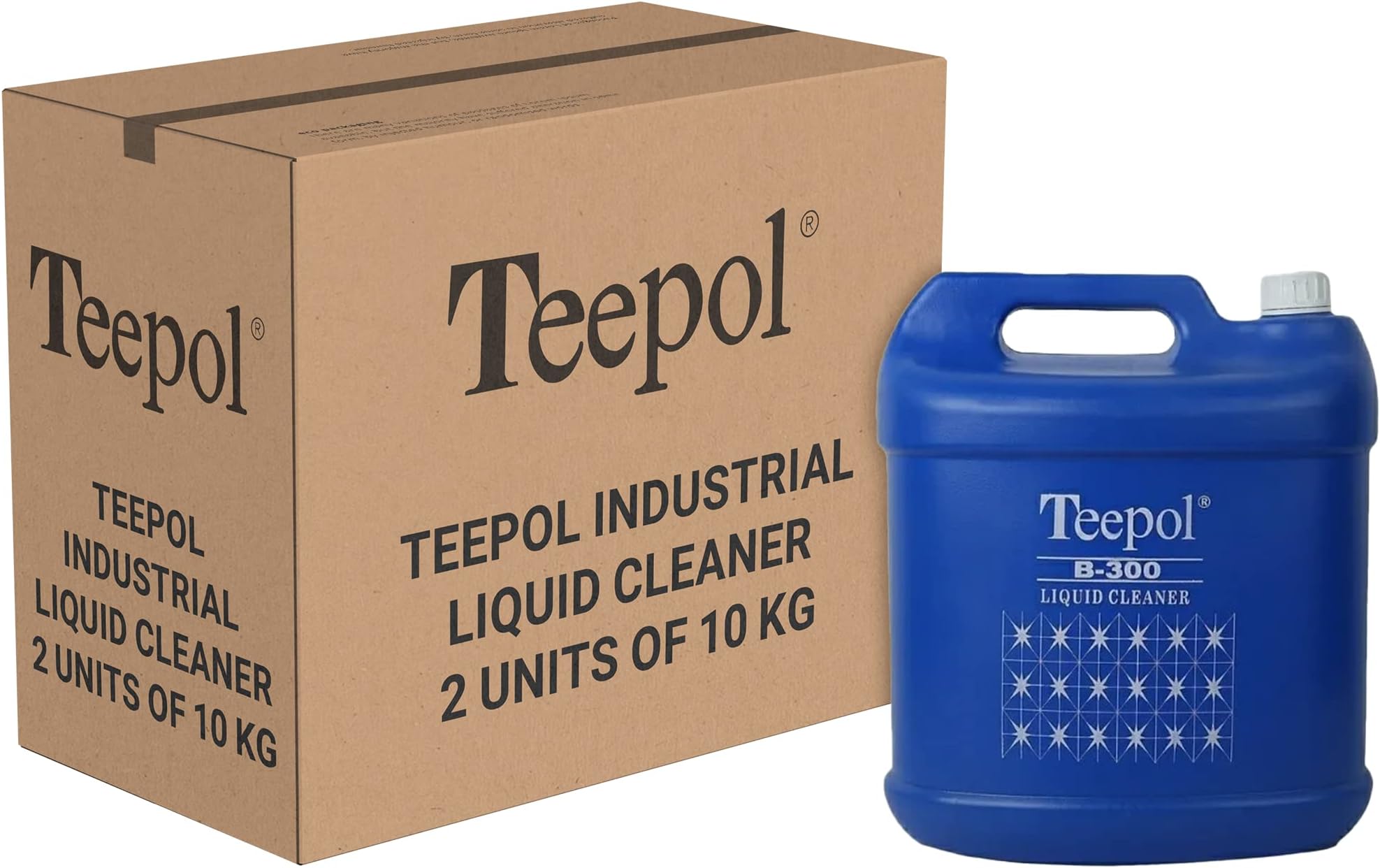Teepol Industrial Liquid Cleaner- 10 kg (Pack of 2)