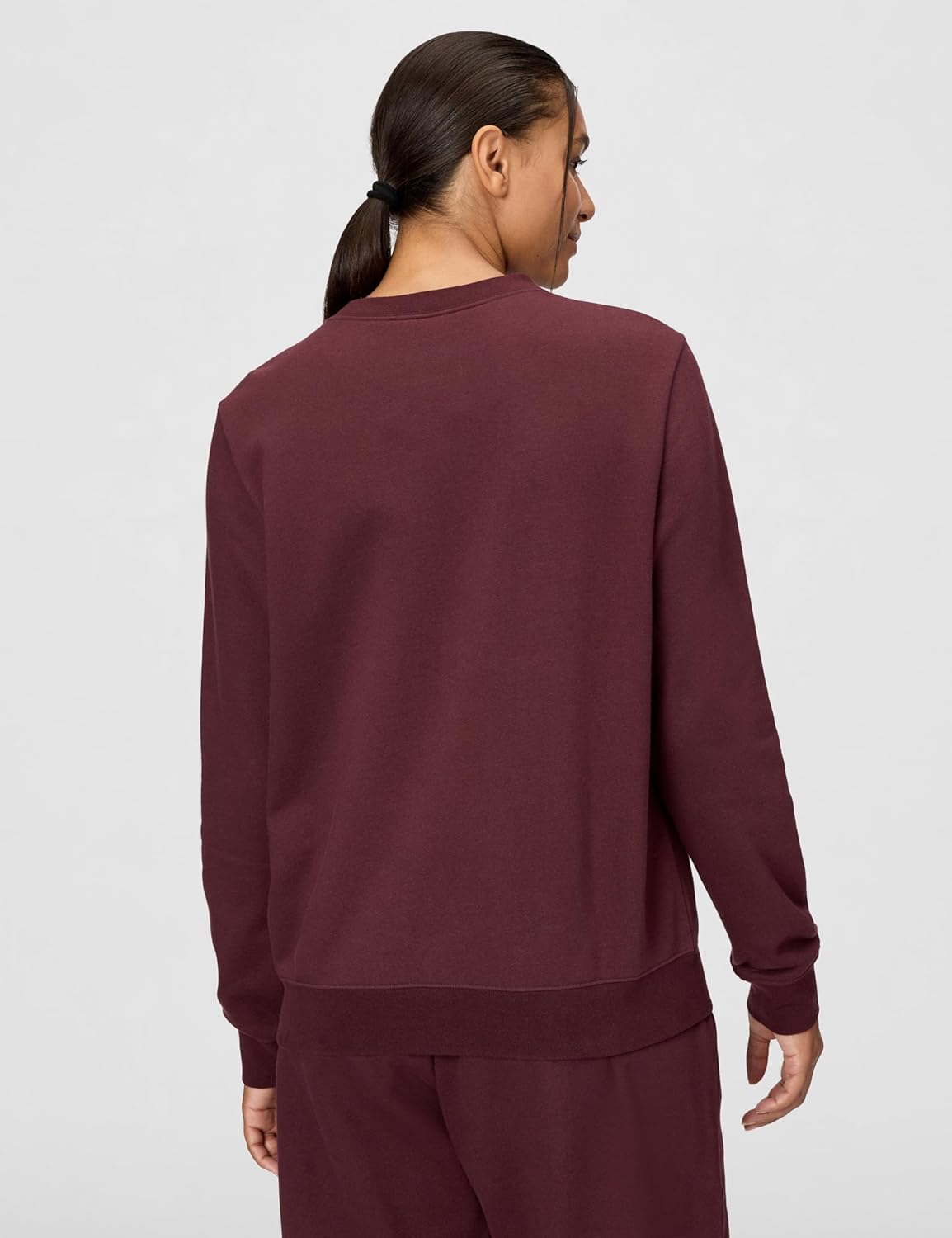 Nike Women's Sportswear Club Fleece Crew-Neck Sweatshirt - Image 4