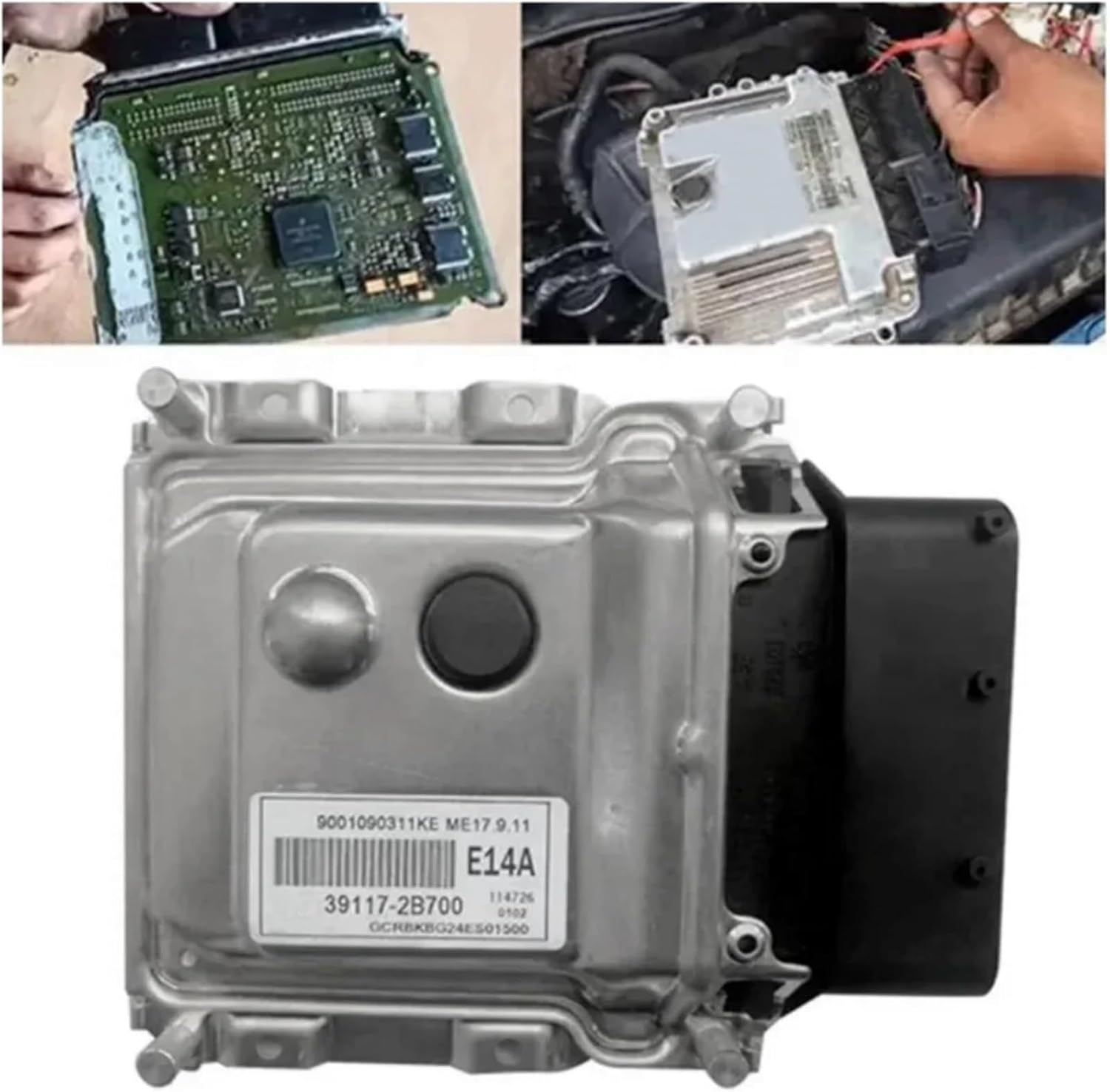 Car Engine Computer Board ECU E14A ME17.9.11 ECM Control Module for 9001090311KE 39117-2B700 391172B700