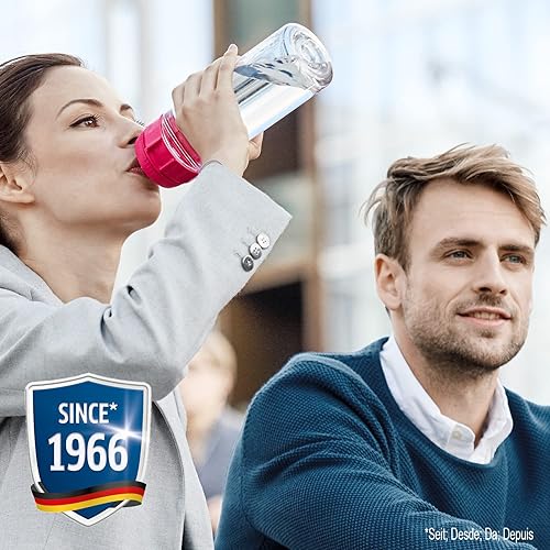 Miniatura 8 de BRITA Fill and Go Vital - Botella de filtro de agua, color rosa, paquete de 1