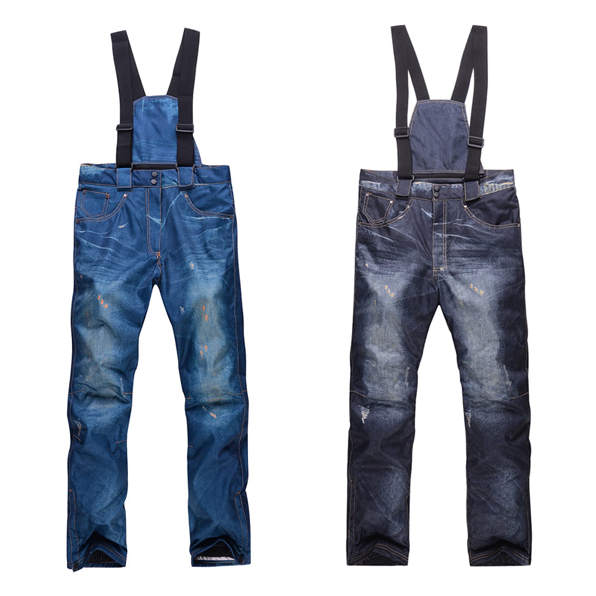 Skihose/Schneehose/Snowboardhose für Herren/Damen Wasserdicht Winddicht Atmungsaktiv Thermohose Winter Casual Hosenträger Im Freien Winter