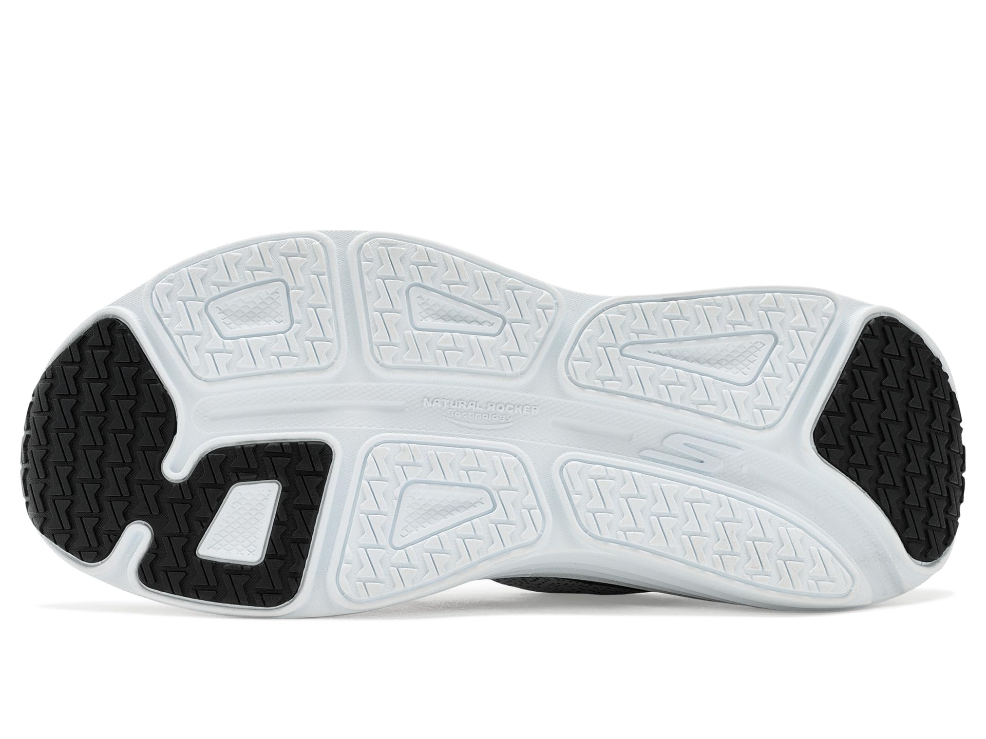 Skechers Max Cushioning Endeavour Kauska - Tenis de correr para hombre, Blanco/Negro, 10 X-Wide