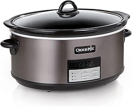Crock-Pot Large 8-Quart Programmable Slow Cooker with Auto Warm Setting ...
