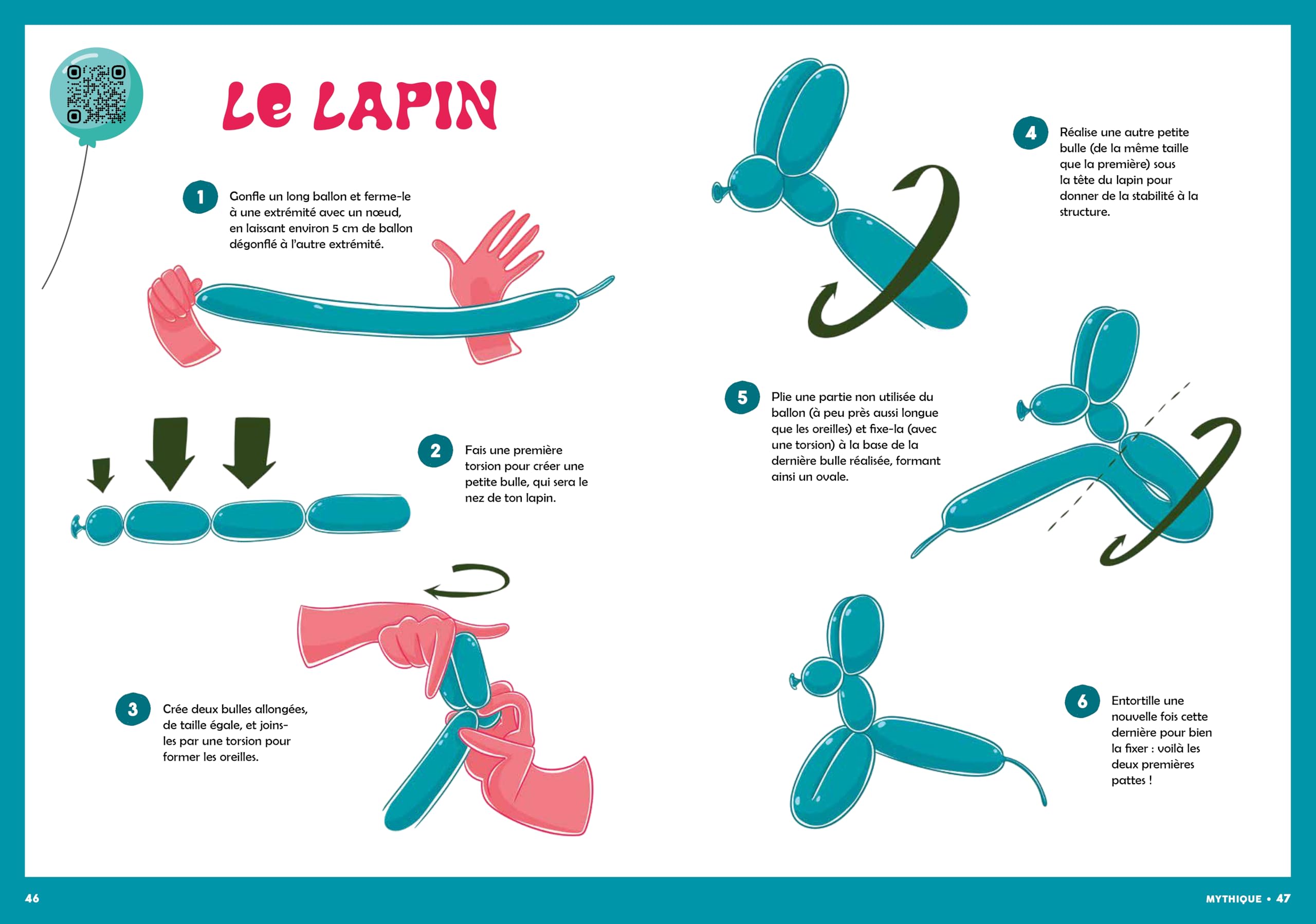 Le petit magicien des ballons - Créations magiques pour les enfants