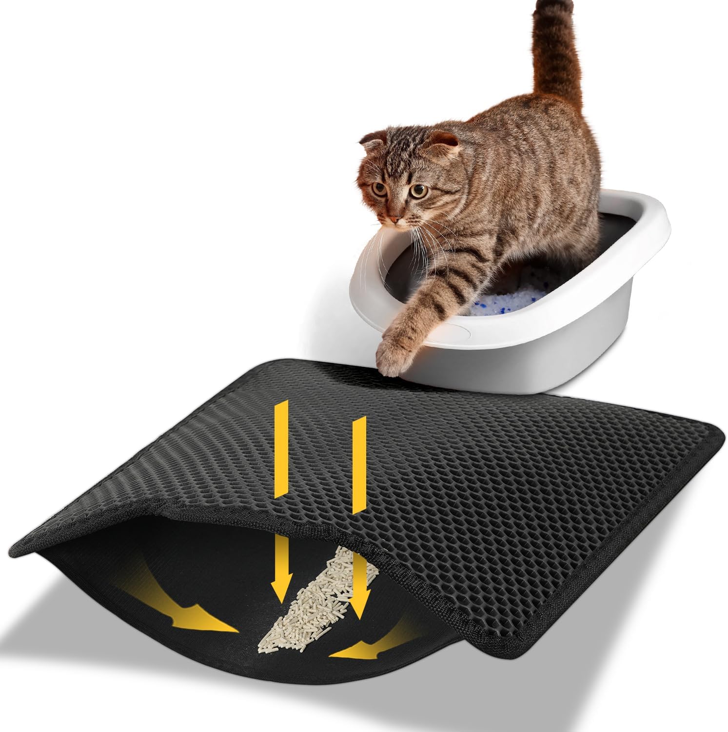 Tapis de Litière Chat : Avis et Guide d’Achat sur le Modèle Imperméable, Antidérapant et Lavable 58x42cm avec Double Couche Nid d’Abeille. Tapis de Litière Chat : Avis et Guide d’Achat sur le Modèle Imperméable, Antidérapant et Lavable 58x42cm avec Double Couche Nid d’Abeille.