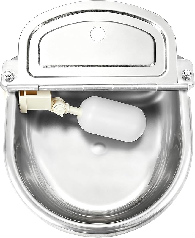 Bebedouro Automático para Cavalos em Aço Inoxidável 304 NATGAI, 3 L
