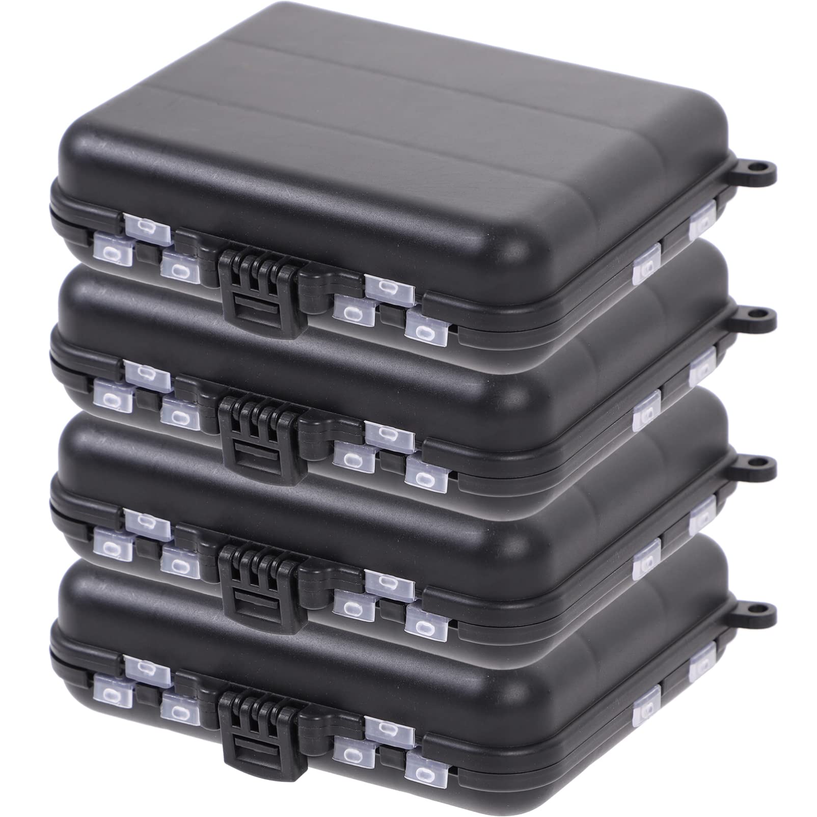 Mipcase 4pcs Fishing Bait Organizer Box Portable Detachable Fishing Storage Case for Tackle and Accessories Compact Design for Easy Use and Transport