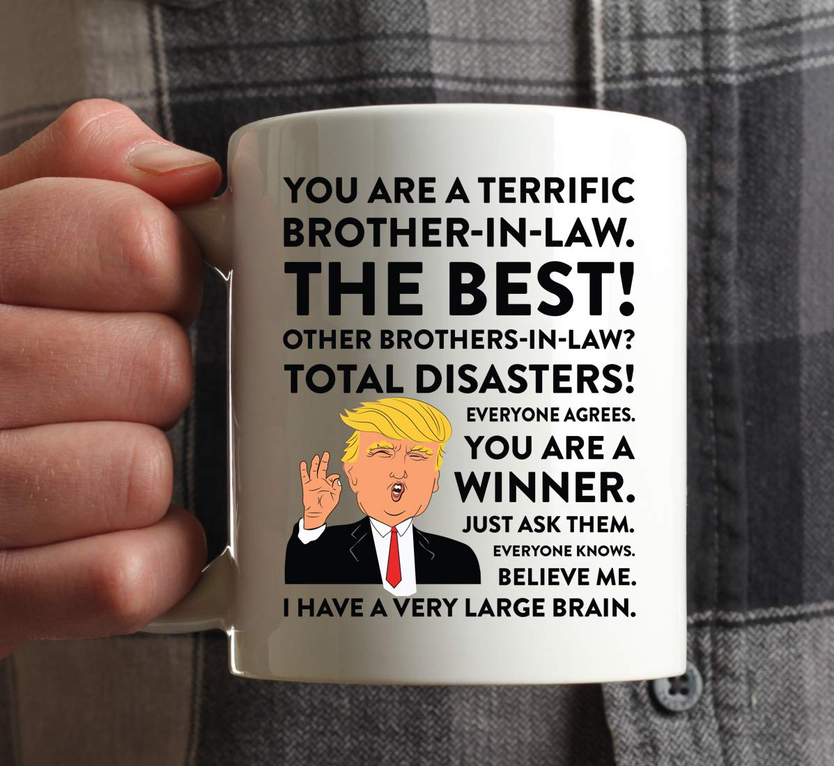 Tasse Trump Pour Beau-frère - Cadeau Pour Beau-frère - Cadeau D