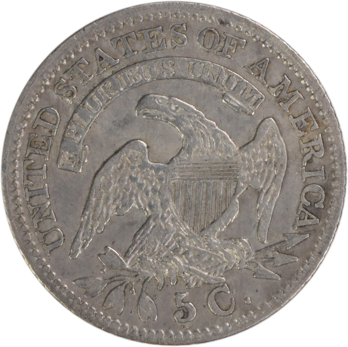 1829 P Bust Half Dime Uncertified EF